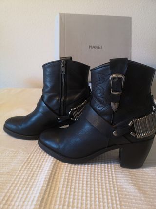 Botines tacón HAKEI