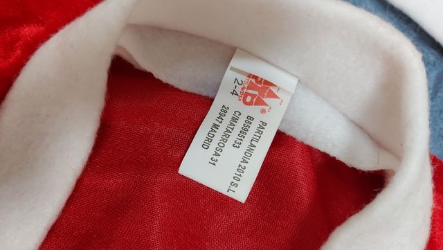 Disfraz Papá Noel infantil