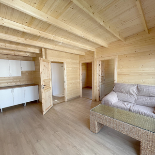 Casa 🏡 35m2, 2 hab. Incluye aislante y barnices