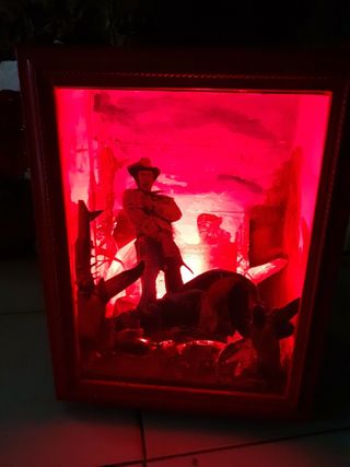 VETRINETTA TEX SCENARIO FUNZIONANTE SI ACCENDE