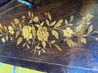 ANTIGUO BURO ESCRITORIO MARQUETERIA