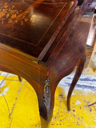 ANTIGUO BURO ESCRITORIO MARQUETERIA