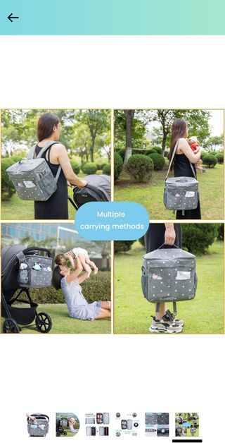 Bolso para carro de bebe