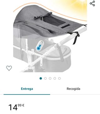 Toldo sol universal capazo/maxicosi