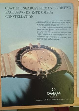 publicidad relojes de aquella época original