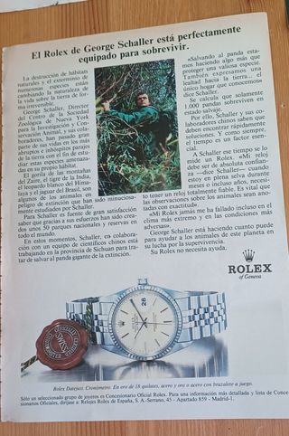publicidad relojes de aquella época original