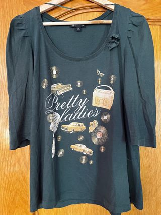 Camiseta manga 3/4 Stradivarius