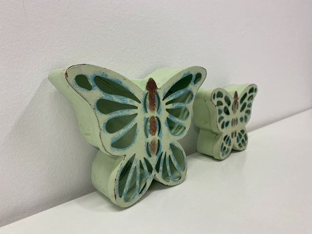 Mariposas de metal estilo vintage y romántico