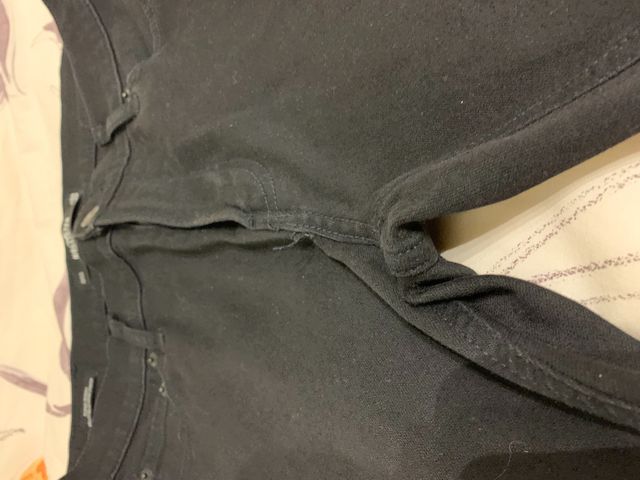 Pantalone Skinny Nero Hollister uomo