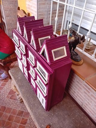Casa muñeca de madera 