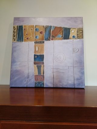 Lote de cuadros arte contemporáneo