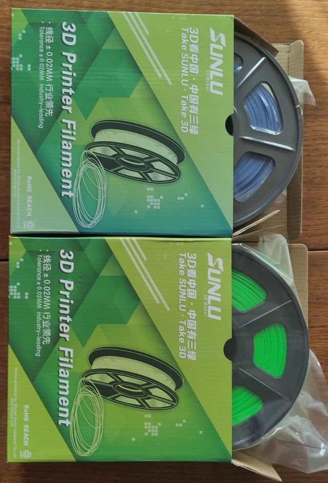 Filamentos impresora 3 D de 1,75 mm