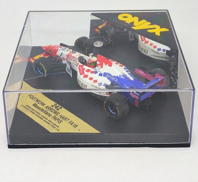 FOOTWORK ARROWS HART FA 16 M.PAPIS 1/43 ONYX 242