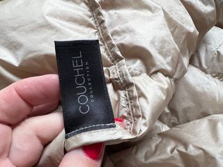 anorack couchel tallas grandes beige dorado