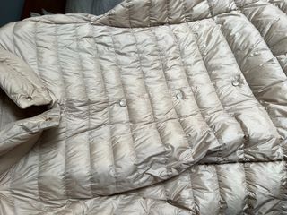 anorack couchel tallas grandes beige dorado