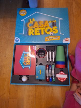 Juegos la casa de los retos+ juego de magia .