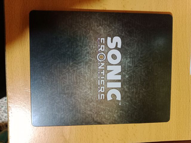 Caja STeel book Sonic Frontiers
