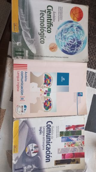 Libros educación secundaria a distancia