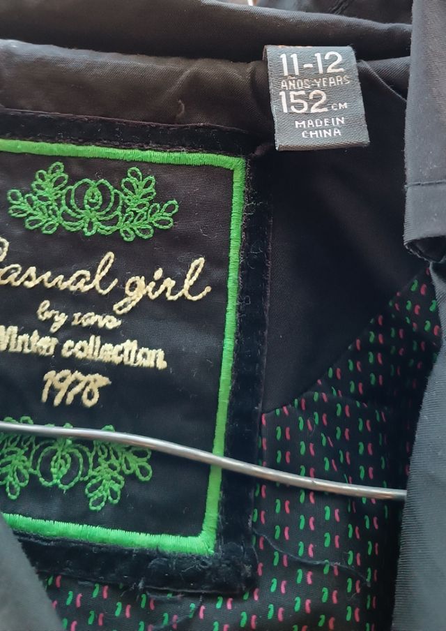 Trench ragazza zara kids