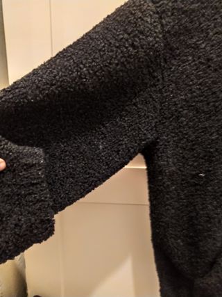 Cazadora negra oversiza NUEVA