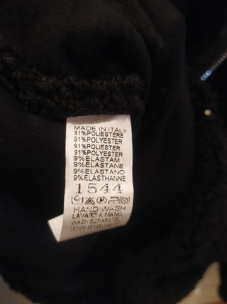 Cazadora negra oversiza NUEVA