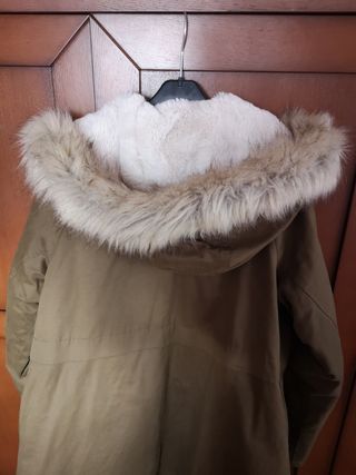 Parka forrada de pelo