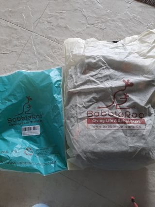 Mochila bebe para carrito