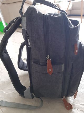 Mochila bebe para carrito