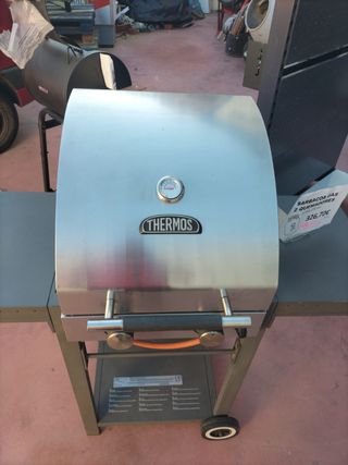 Barbacoa a gas 2 quemadores