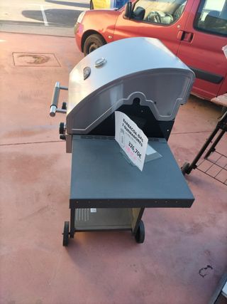 Barbacoa a gas 2 quemadores