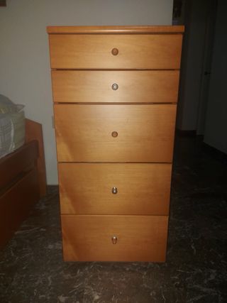 dormitorio madera de pino