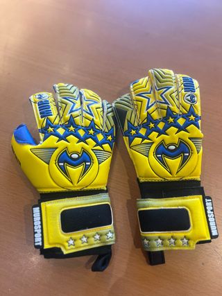Guantes de portero MURO CALETA Amarillo/Azul