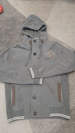 Felpa con cappuccio e cerniera