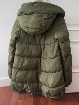 Cazadora plumas