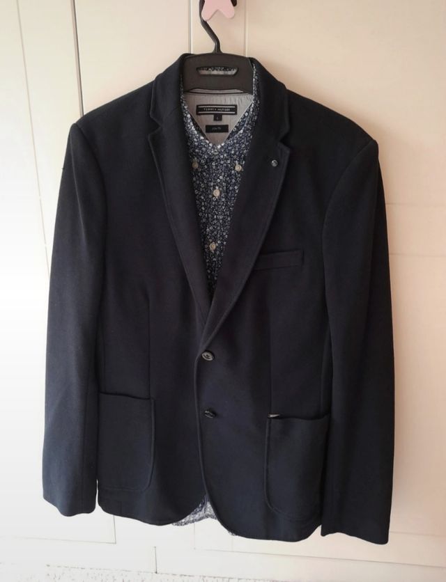 Blazer con chaleco de Zara