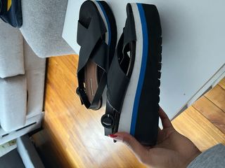 vendo sandalias plataforma 