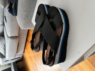 vendo sandalias plataforma 
