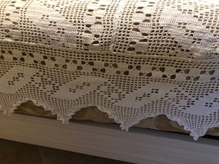 coperta vintage al uncinetto