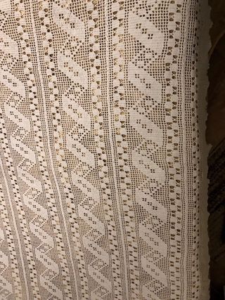 coperta vintage al uncinetto