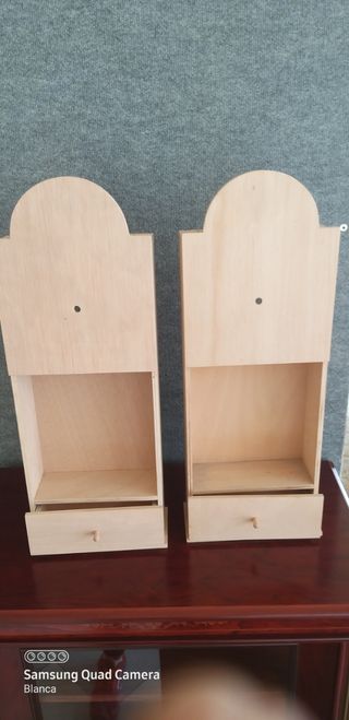 Restos de toenda de Manualidades Caja para reloj