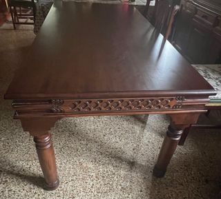 Mesa y sillas comedor rustico