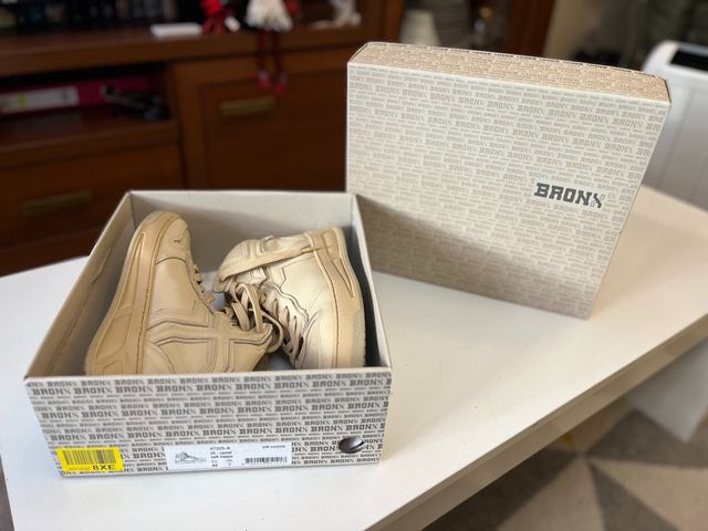 Botines Bronx color camel de piel