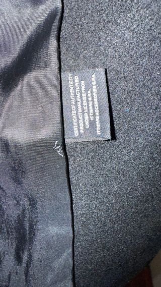 Abrigo Versace - Talla M - negro