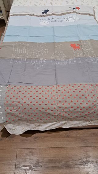 Saco dormir,nordico y stickers bebe