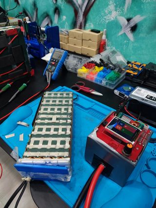 Reparacion bateria patinete electrico bicicleta