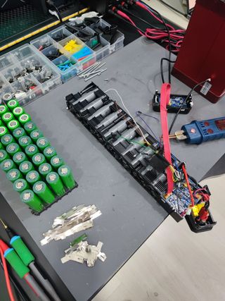 Reparacion bateria patinete electrico bicicleta