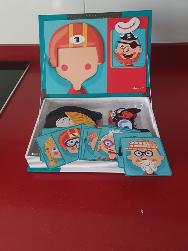 Juego infantil imanes