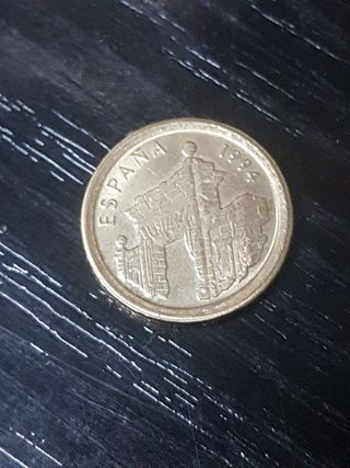 Moneda 5 pesetas Aragon
