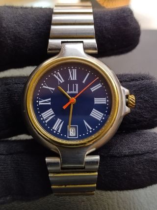 Reloj Dunhill señora Acero/oro Cuarzo.