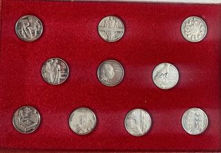 10 ARRAS EN PLATA FINA